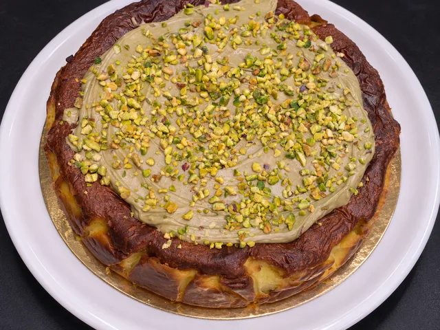 TARTA DE PISTACHO